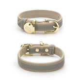 Collar Nina Woof para perro en cuero vegano con ajuste de lujo.