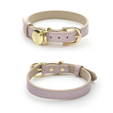 Collar Nina Woof Milan en cuero vegano acolchado para perros de talla grande