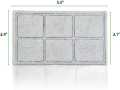 Nispira filtro carbón para Drinkwell Platinum mantiene agua fresca
