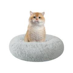 Cama Nisrada para gato, vista lateral, refugio cómodo para descanso