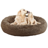 Cama Nisrada para perro en forma de dona de 30 pulgadas, descanso cómodo para todas las razas