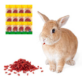 Niteangel bayas de goji para conejos, paquete de 12, premio sabroso y saludable.
