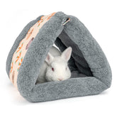 Niteangel cama-tienda plegable para roedores, entrada amplia para acceso cómodo.