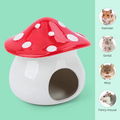 Niteangel habitat hámster decoracion hongo ceramico jaula