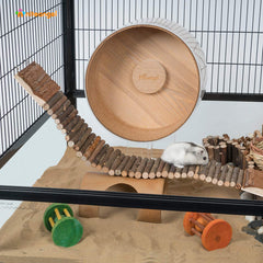 Niteangel Accesorio para jaula de hamster: estructura duradera para trepar.