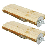 Niteangel percha jaula madera para aves, soporte estable para descanso y juego diario.