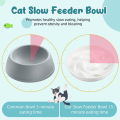 Nitial diseño de peces atractivo que captura la atención del gato durante la comida.