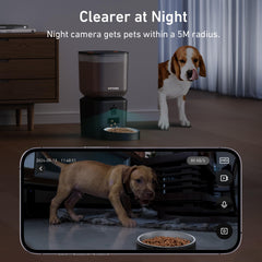 Nityers capacidad 8L para alimentar a gatos o perros pequeños.