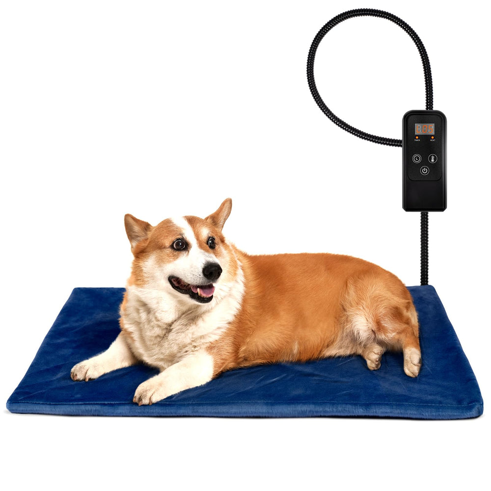 Almohadilla térmica Niubya para mascotas, calor suave para perros y gatos.