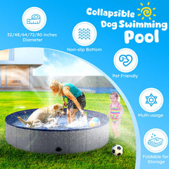Niubya piscina mascotas baño PVC: limpieza rápida y uso estable en casa.