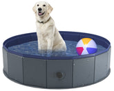 Niubya piscina plegable para perros, ideal para viajar y almacenar.