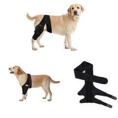 NLAIKE rodilla de perro con estabilizadores laterales para mayor soporte.