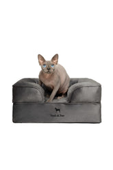 Cama ortopédica NOAH & PAW con espuma de memoria y gel enfriante para comodidad.
