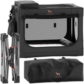 Jaula plegable Noah & Paw para perros, ideal para viajar con comodidad