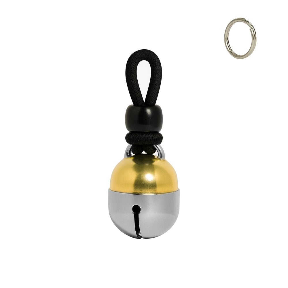 Noble Bells campana para collar con detalle en latón para localización precisa.