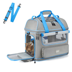 NOBLE DUCK transportín-mascota superior expandible: más espacio para cabina.