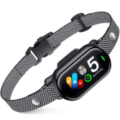 NOIDECE collar anti ladridos en perro negro para tranquilidad del hogar