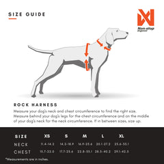 Ajuste cuello y pecho de Rock Harness para talla media.