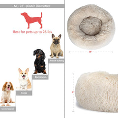 Nononfish Cama mascotas-hasta-13kg ideal para peluditos que buscan calor y apoyo.