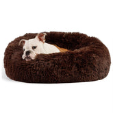 Cama nononfish con diseño calmante y forma dona para perros medianos
