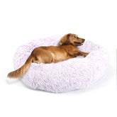 nononfish cama perros donut 30 pulgadas para descanso cómodo y seguro