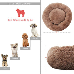 Nononfish cama lavable para mascotas, limpieza fácil y práctica.
