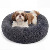 Nononfish Cama Donut para Perro 23pulgadas: refugio cómodo para dormir.