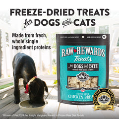 Northwest Naturals bocaditos en tamaño compacto para perros y gatos.