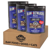 Northwest Naturals corazon de cerdo en bocado, snack natural para perros.