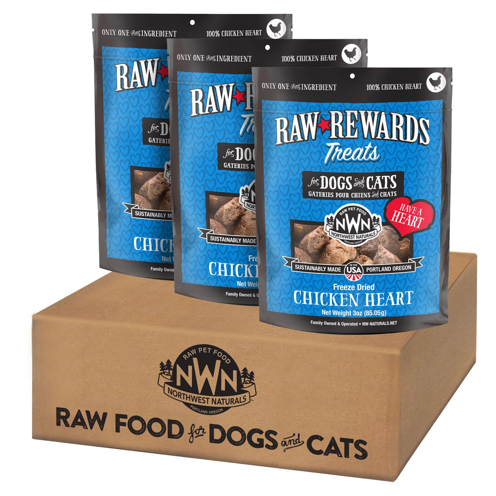Northwest Naturals Corazón de Pollo, pedacitos crujientes para premiar mascotas, sabor natural