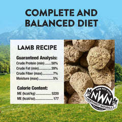 Northwest Naturals Fórmula sin granos de cordero para dietas específicas