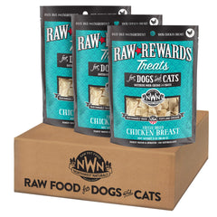 Northwest Naturals trocitos pollo liofilizado para perros y gatos, fáciles de morder