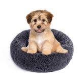 NOYAL cama en forma de dona calma para perros y gatos pequeños, refugio cómodo.