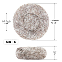 NOYAL Cama Donut base antideslizante para mayor estabilidad.