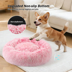 NOYAL Cama Donut borde alzado favorece sentirse protegido durante la siesta.