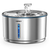 NPET WF210Plus muestra la ventana de nivel de agua para verificar cuánta agua queda.