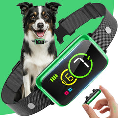 NQQHNN collar anti-ladridos con bocina y vibración para entrenamiento sin dolor.