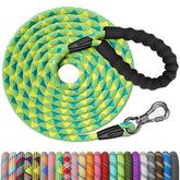 NTR Long Dog Leash: gancho hueso bloqueable para paseos seguros y sin enredos.