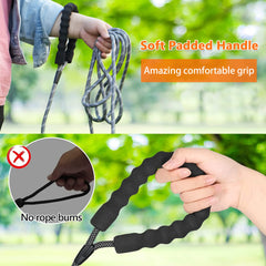 NTR Long Dog Leash: diámetros diversos para perros pequeños a grandes durante el entrenamiento.