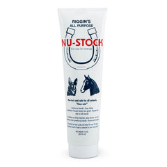 Nu-Stock Crema para Heridas en botella, segura para todo tipo de mascotas.