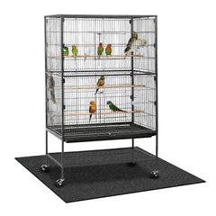Almohadilla Nuanchu para jaula de aves absorbe líquidos y mantiene limpio el suelo.