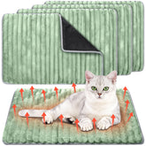 Nuanchu cama autocalentante para gatos, paquete de cuatro, cálida y cómoda.