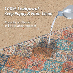 Alfombrilla antideslizante Nunubaby con base estable para perros activos.