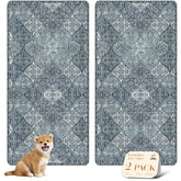 nunubaby almohadilla lavable para perros con diseño azul protege pisos
