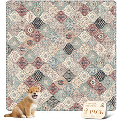 Almohadilla lavable nunubaby con diseño para perros, ideal para interiores.