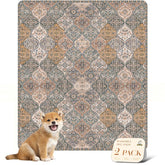 Nunubaby almohadilla lavable para perros, marrón multicolor, protege suelos y muebles.
