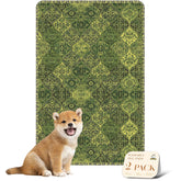 Nunubaby Almohadilla lavable para perros verde minimalista protege superficies y es reutilizable