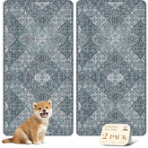 Nunubaby almohadilla de orina para perros, azul multicolor, 24x48, protege suelos y jaulas.