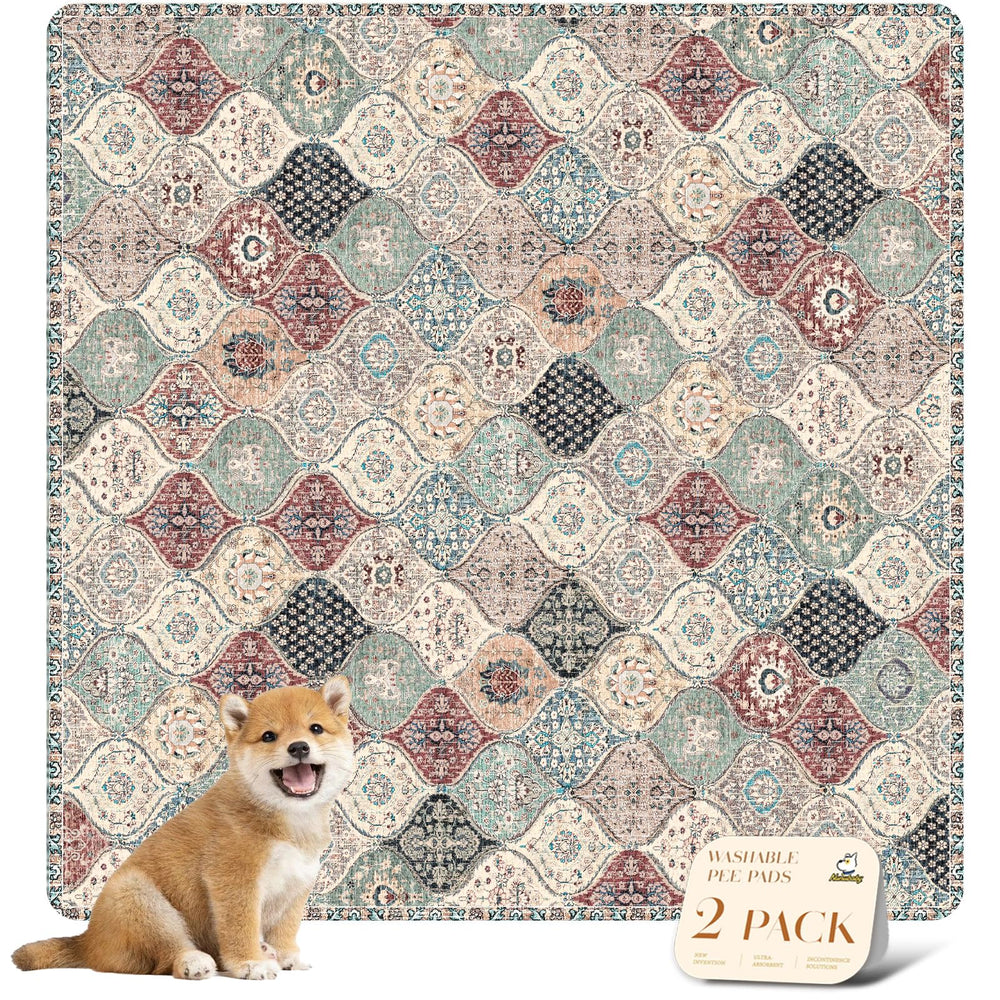 Nunubaby almohadilla para perro con diseño estiloso protege el suelo.