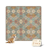 Almohadillas lavables nunubaby crema multicolor para perros protegen suelos y son fáciles de lavar